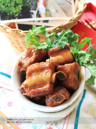 Braised Pork Ribs in Rice Cooker
