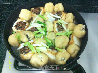 Mandarin Duck Stuffed Tofu recipe