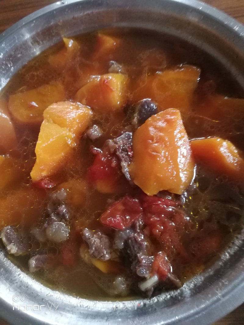 Beef Stew with Tomatoes and Carrots recipe