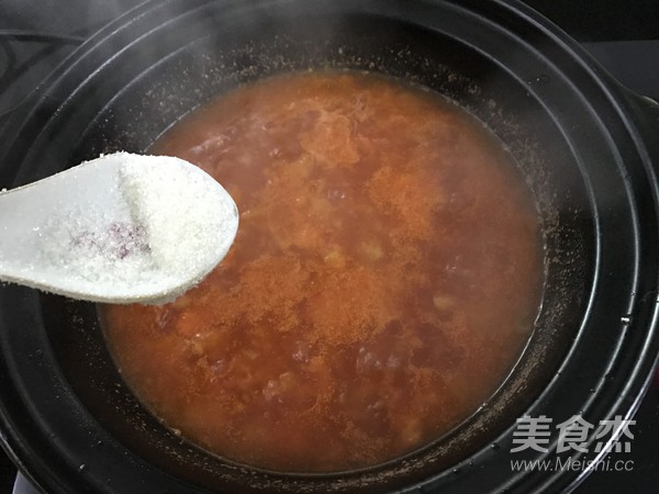 Tofu with Tomato and Dragon Fish in Casserole recipe