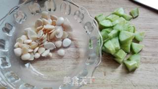 Cucumber Almond Mix with Natto recipe