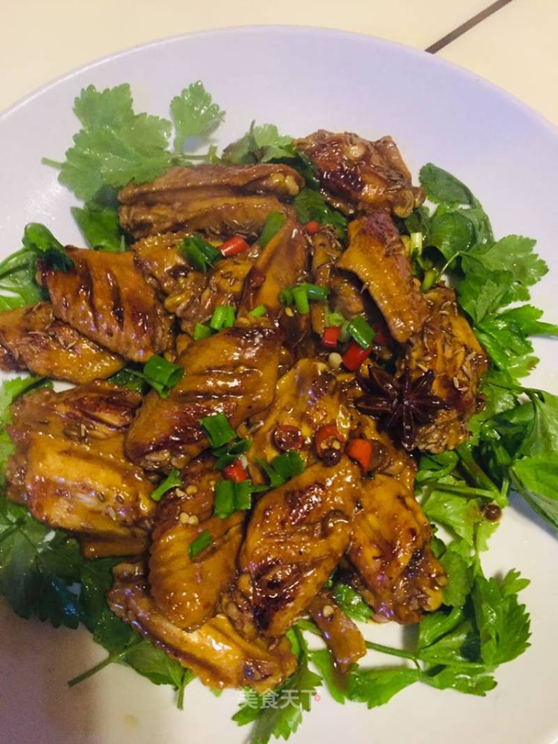 Braised Chicken Wings recipe