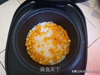 Sweet Potato Corn Rice recipe