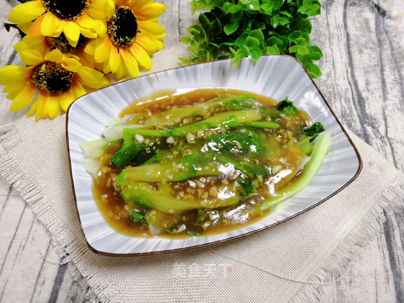 Lettuce in Oyster Sauce recipe