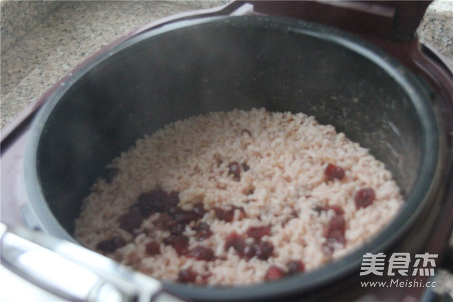 Cranberry Red Rice Ball recipe