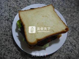 Egg Steak Sandwich recipe