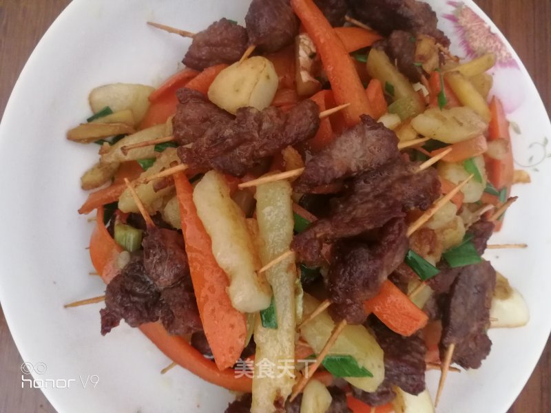 *reunion Dinner* Toothpick Beef recipe