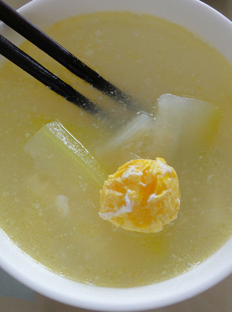Salted Egg Zucchini Soup recipe
