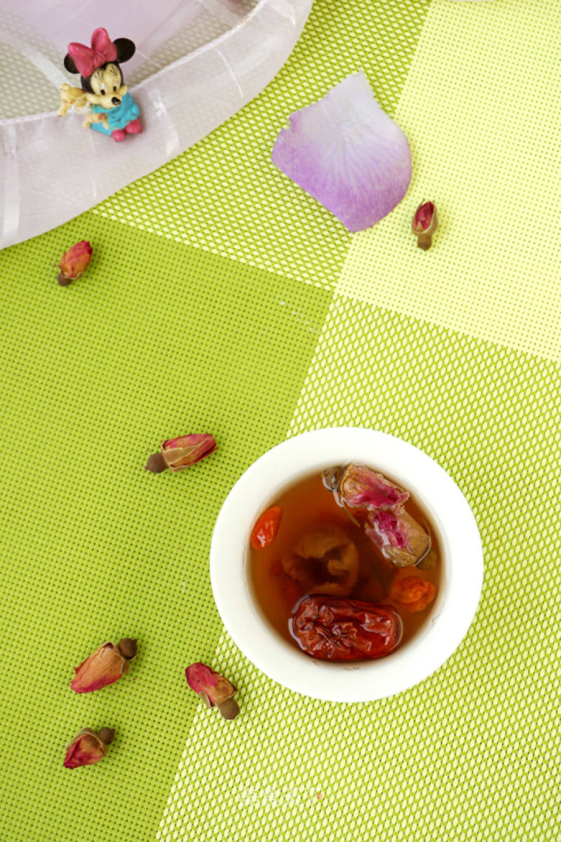 Longan Rose Jujube Tea