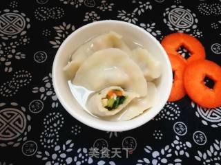 #团圆饭#carrot, Dried Beans and Vegetable Dumplings recipe