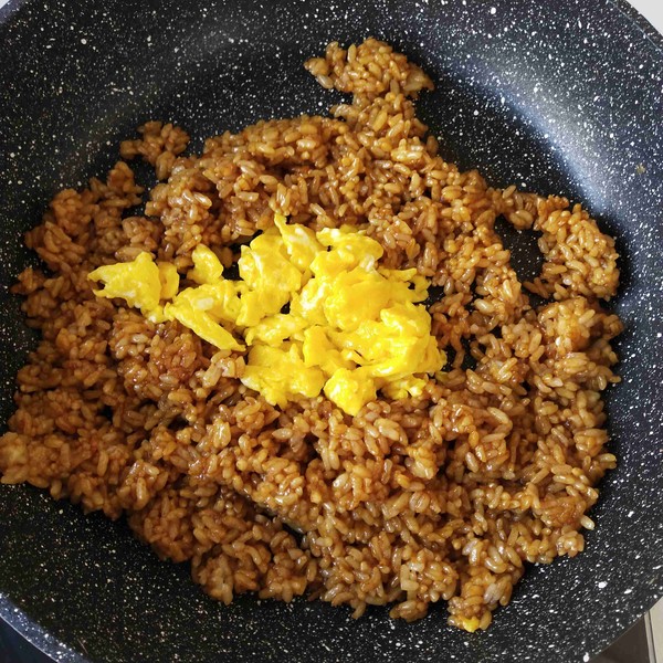 Soy Sauce Fried Rice recipe