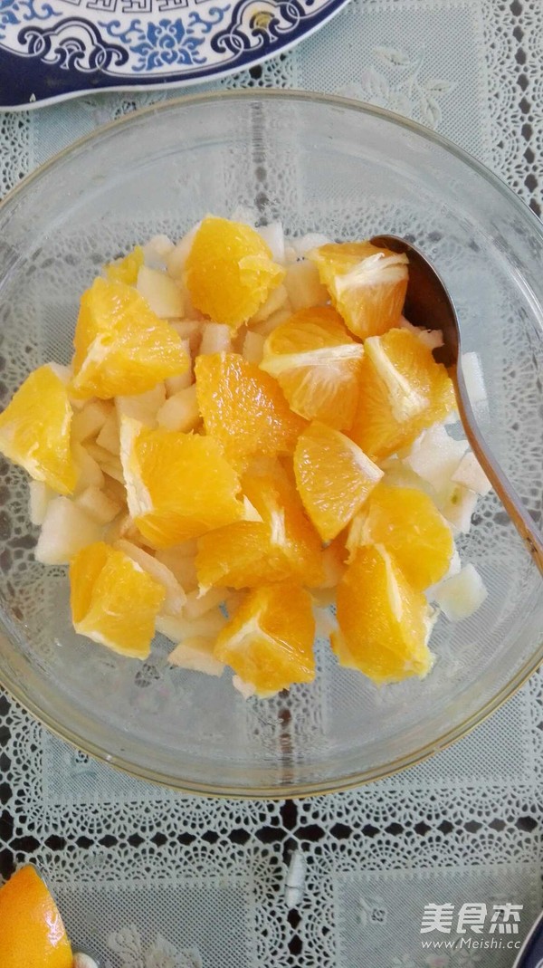 Pear and Orange Salad recipe