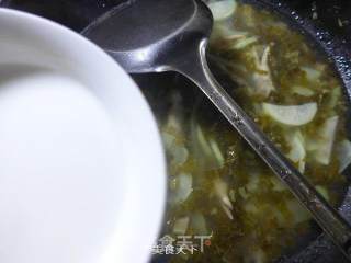 Pickled Cabbage Razor Clams Night Flowering Soup recipe