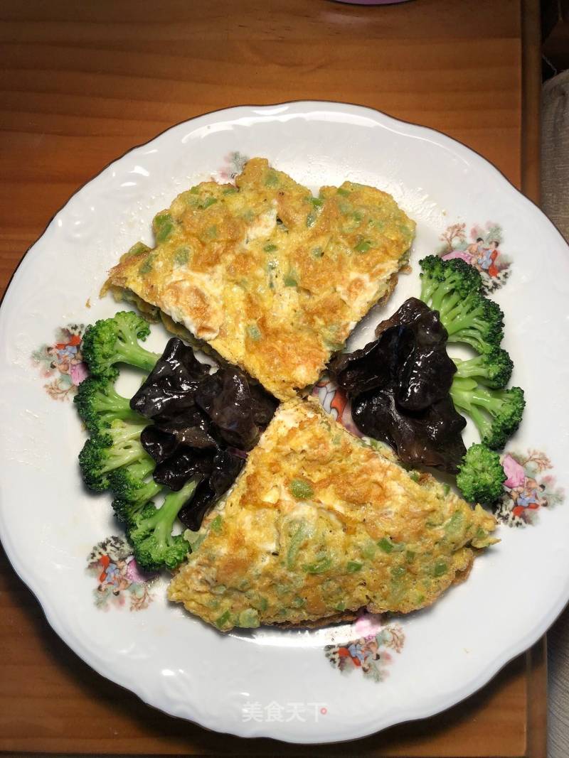 Spicy Shrimp Egg Pancake recipe