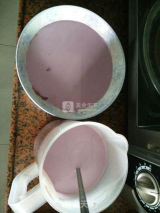 Purple Sweet Potato Mango Xue Mei Niang recipe