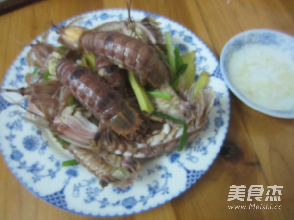 Boiled Shrimp Mushroom recipe