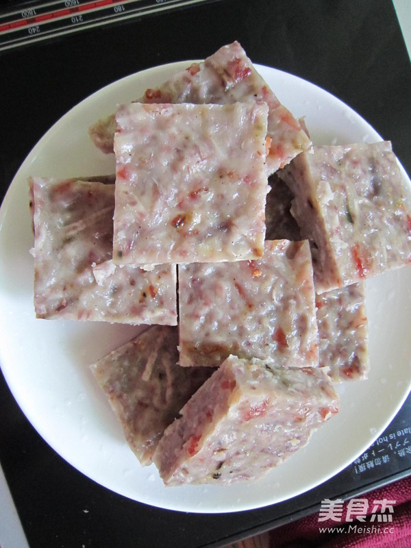 Pan-fried Taro Cake recipe
