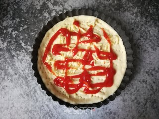 Onion Ham Pizza recipe