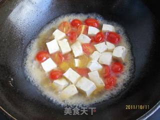 Stir-fried Tofu with Tomato recipe