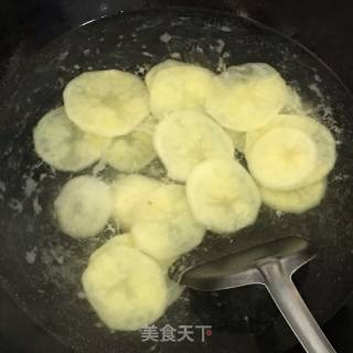 Garlic Broccoli Potato Chips recipe