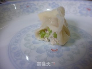 Celery Pork Dumplings recipe