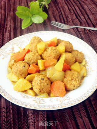 Curry Beef Balls recipe