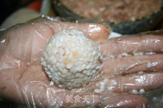 [love for Mother, Lion Head with Soft Glutinous Juice and Filling, Have You Ever Seen It? 】——juicy Glutinous Rice Lion Head recipe