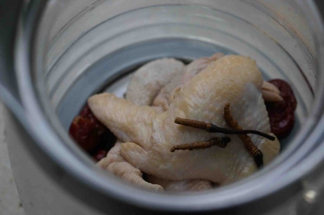 Cordyceps Oil Chicken Soup recipe