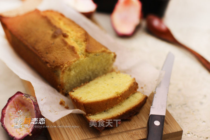 Passion Fruit Pound Cake recipe