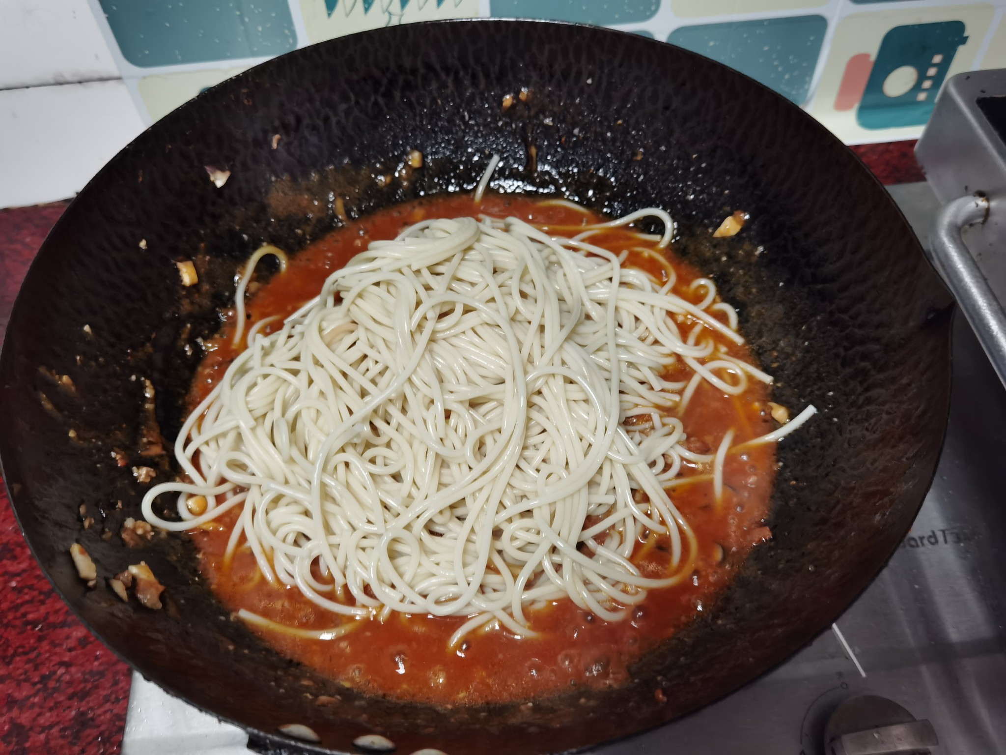 Meat Sauce Pasta recipe