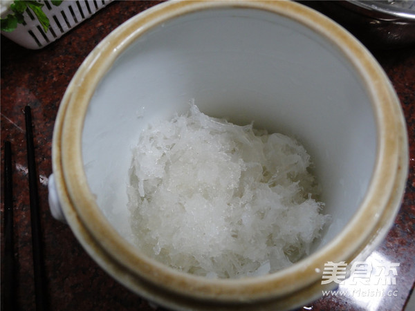 Stewed Bird's Nest with Rock Sugar recipe