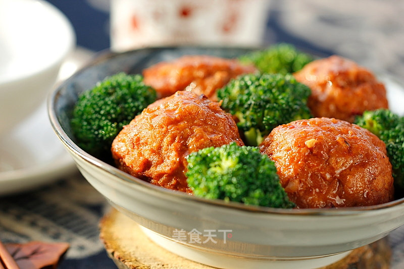 Meat Ball with Soy Sauce recipe