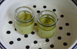 Steamed Matcha Pudding recipe