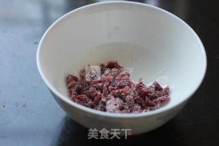 Cranberry Sticky Rice Chiffon Cake recipe