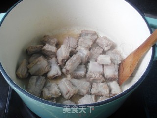 #trust之美#shuanglian Stewed Pork Ribs recipe