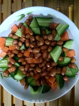 Aged Cucumber and Peanuts recipe
