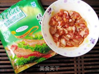 [diy New Orleans Bbq Pizza] Produced by Xiaowenzi~~[chicken Toast Pizza] recipe