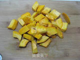 Steamed Pumpkin with Sticky Rice recipe