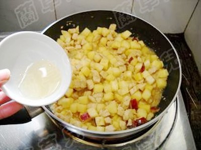 Sweet and Sour Apple Chicken recipe