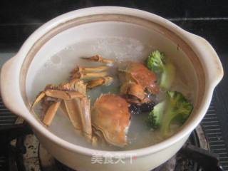 Crab and Broccoli Porridge recipe