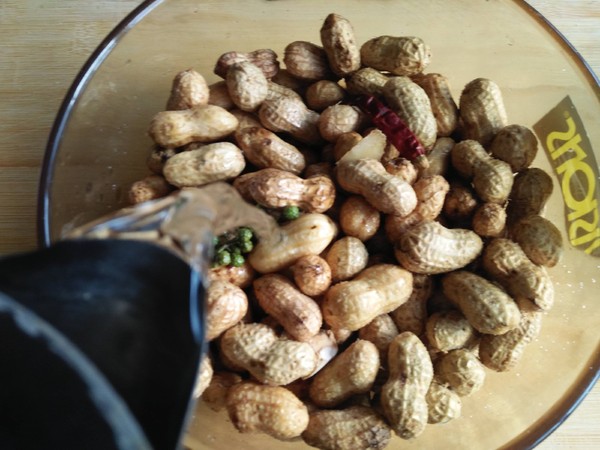 Boiled Spiced Tender Peanuts recipe