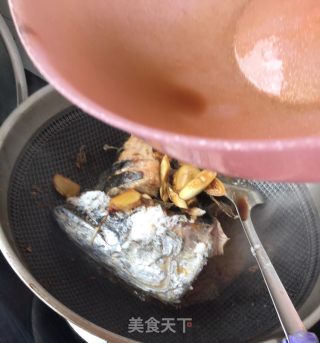 Braised Spanish Mackerel Head recipe