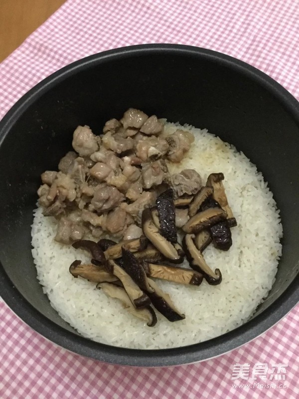 Mushroom Ribs Rice recipe