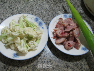 #trust of Beauty# Lettuce, Chicken Leg, Cauliflower recipe