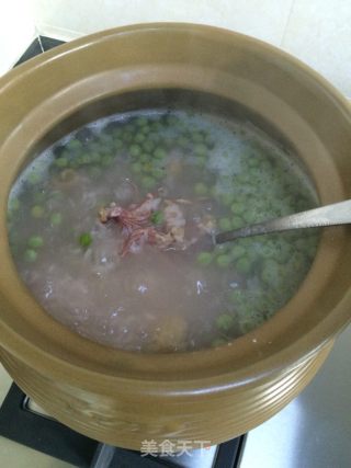 Octopus and Pea Congee recipe