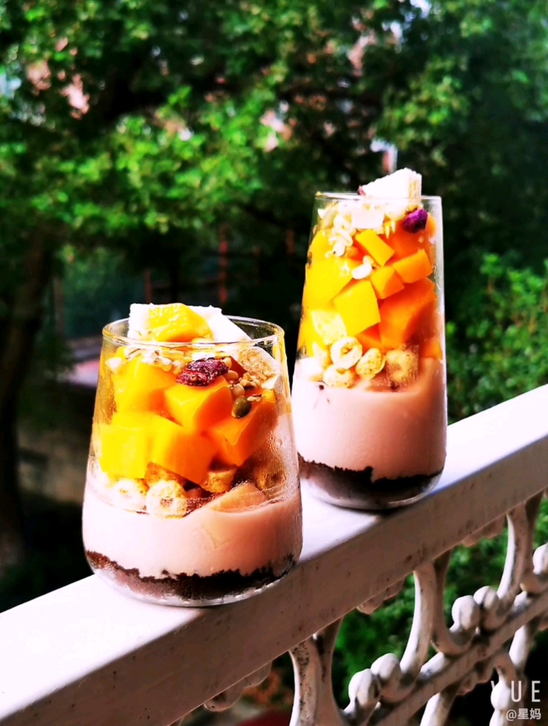 Mango Mousse Cup