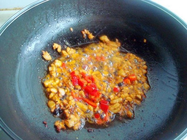 Steamed Cowpea with Minced Meat recipe