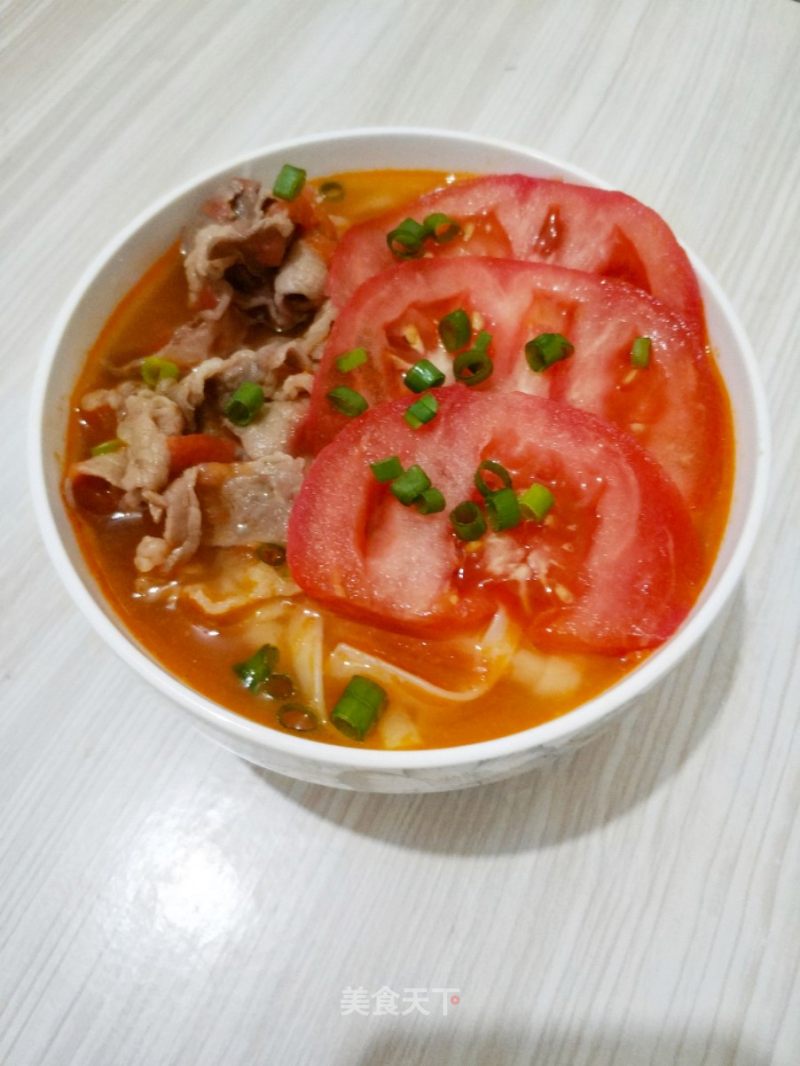 Beef Noodles with Tomato
