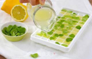 Nuc Juice Machine Recipe: Lemon Mint Drink, Refreshing recipe