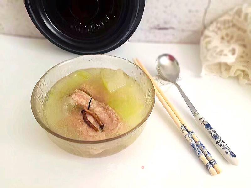 Cordyceps and Winter Melon Pork Ribs Soup